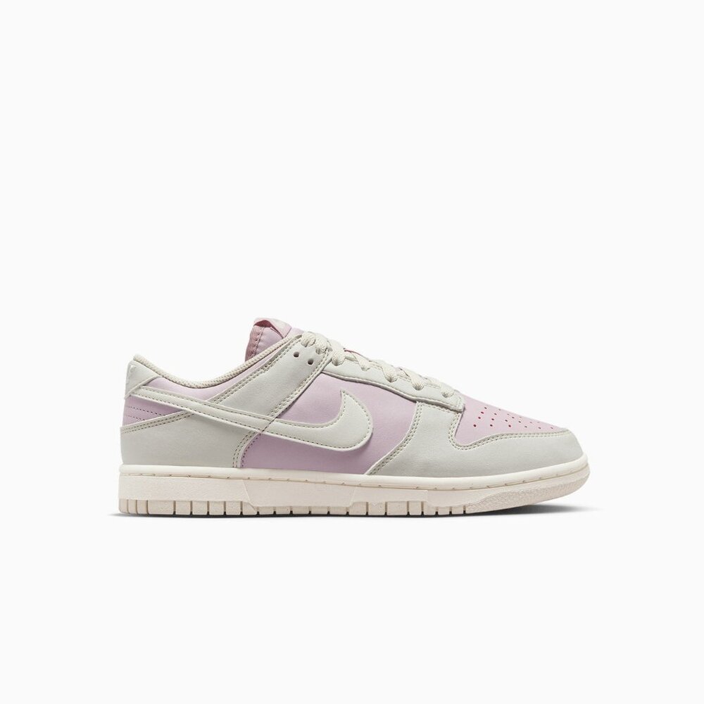 Nike Dunk Low Next Nature Sneakers - Light Bone / Platinum Violet - Size 9 - Picture 10 of 14